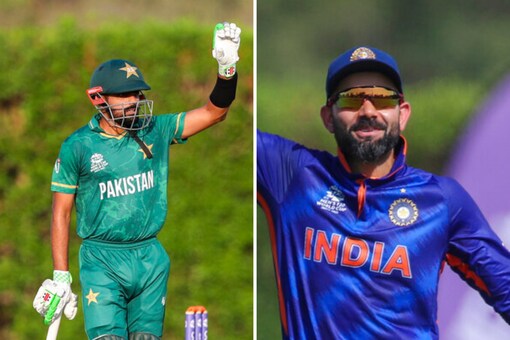T20 World Cup 2021: India's Virat Kohli and Pakistan's Babar Azam (AP)