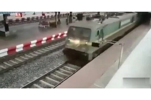 On Wednesday, the Indian Railways ran four goods trains with four engines attached. 