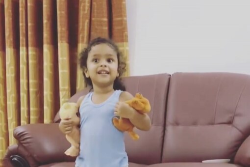 Ceylon’s mother Liza Anne Nimalachandra had shared the clip on her Instagram page.