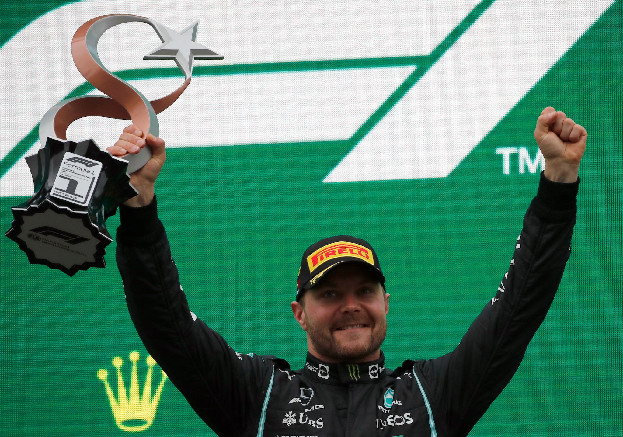 スポーツ選手 V.Bottas 2021 Mercedes Prized Shield スポーツ選手 V.Bottas 2021 Mercedes Prized Shield スポーツ選手 V