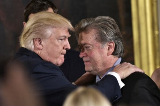 Former White House advisor Steve Bannon (right) failed to comply with a subpoena to appear before the cross-party January 6 congressional select committee on Thursday last week. (Image: AFP)