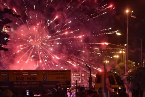 India’s firecracker industry is roughly estimated to be worth Rs 5,000 crore. Along with the religious sentiments, there are health and economic repercussions too. (AFP)