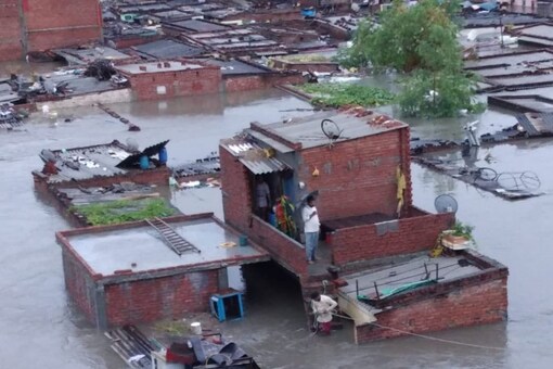 In Uttarakhand several died while there were many people trapped in rubble following cloudbursts and landslides. (Image: NDRF Twitter)