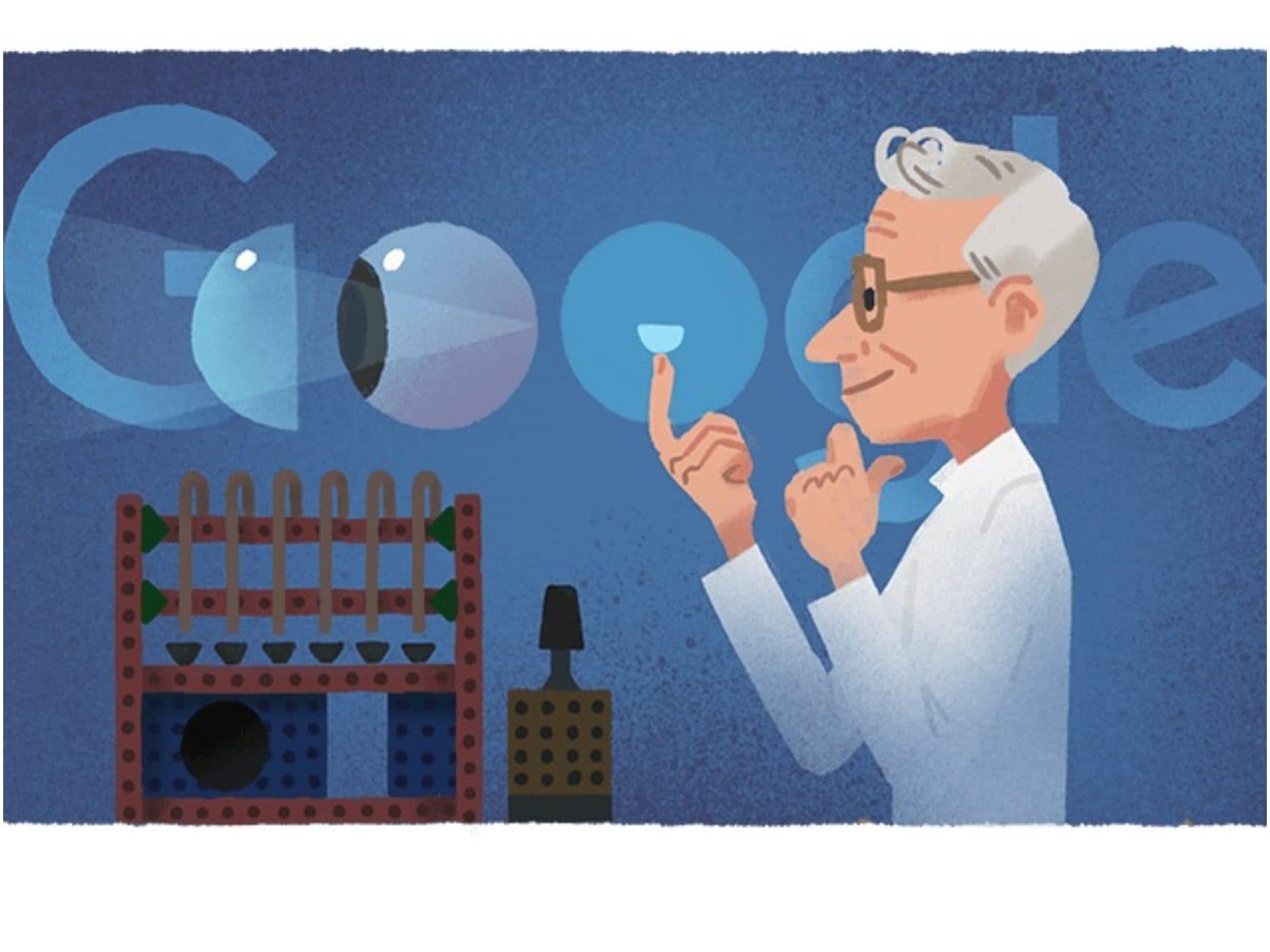 Google Doodle Celebrates 108th Birth Anniversary of Otto Wichterle, Inventor of Contact Lens - News18