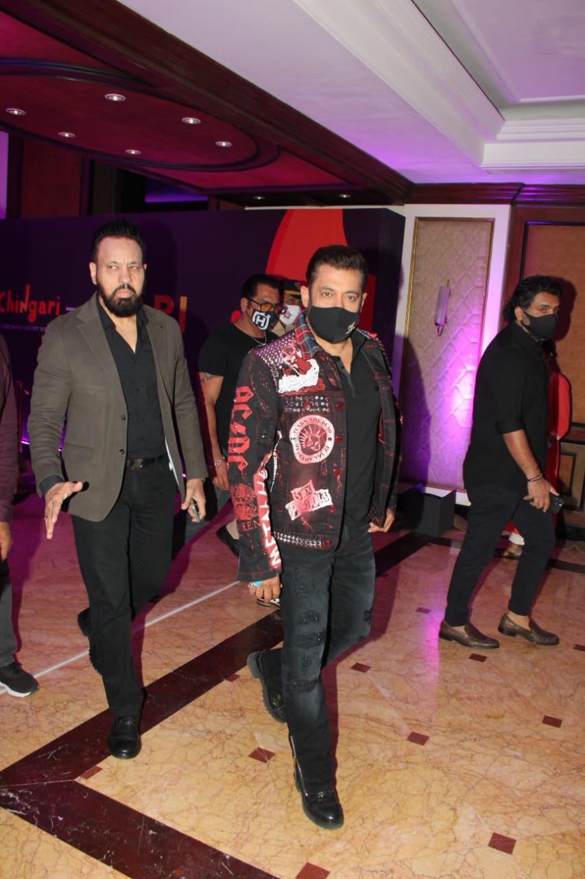Salman Khan at the launch event of Gari Coin, India's first ever crypto social token by 'Chingari'
