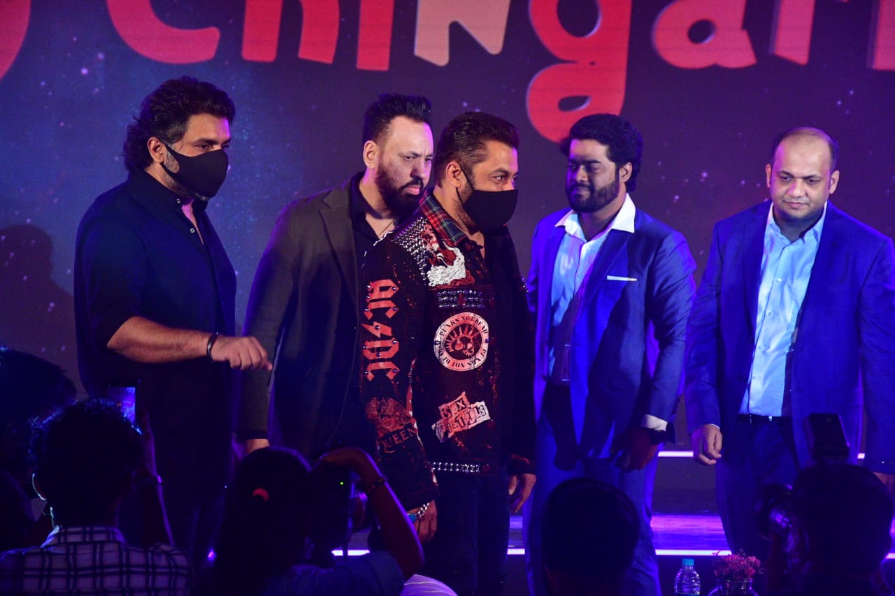 Salman Khan at the launch event of Gari Coin, India's first ever crypto social token by 'Chingari'