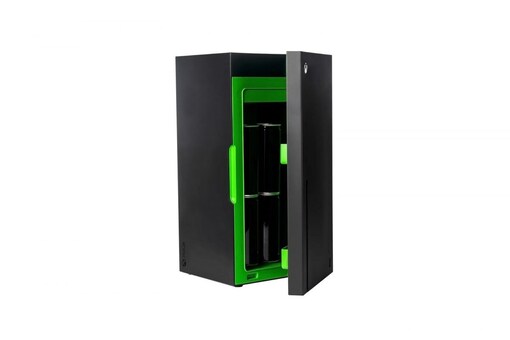 The Xbox Mini Fridge was first unveiled at the E3 this year. (Image Credit: Microsoft)