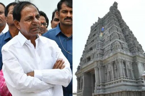 The Chief Minister will dedicate the temple to the nation and devotees. (Image: News18 Telugu)