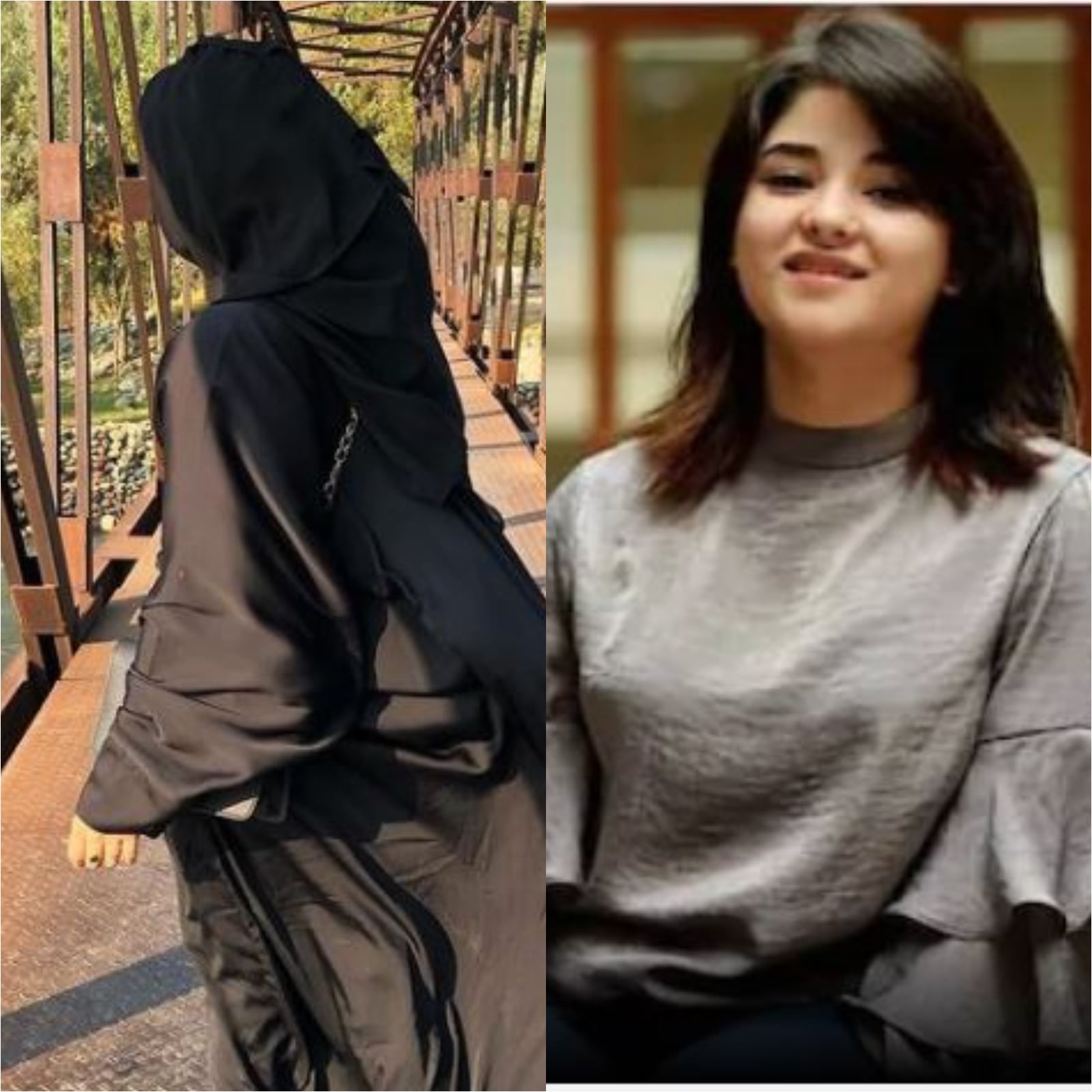 Zaira Wasim Defends Niqab, It Her Personal Choice Love 1