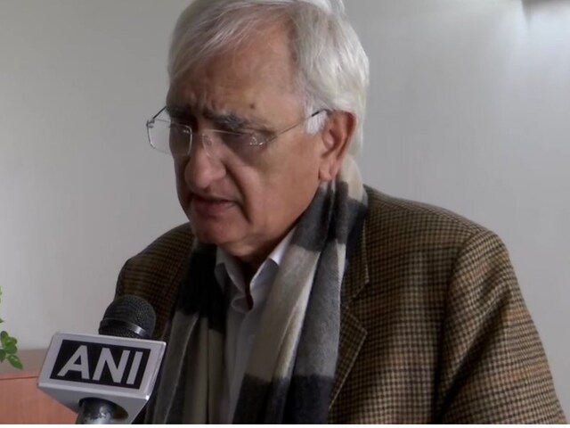 An application was moved at the police station for the registration of an FIR against Salman Khurshid. (Pic: Twitter/ANI)