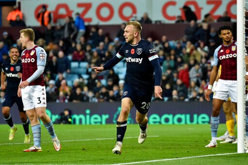 10-man Aston Villa Loses 4-1 At Home To West Ham