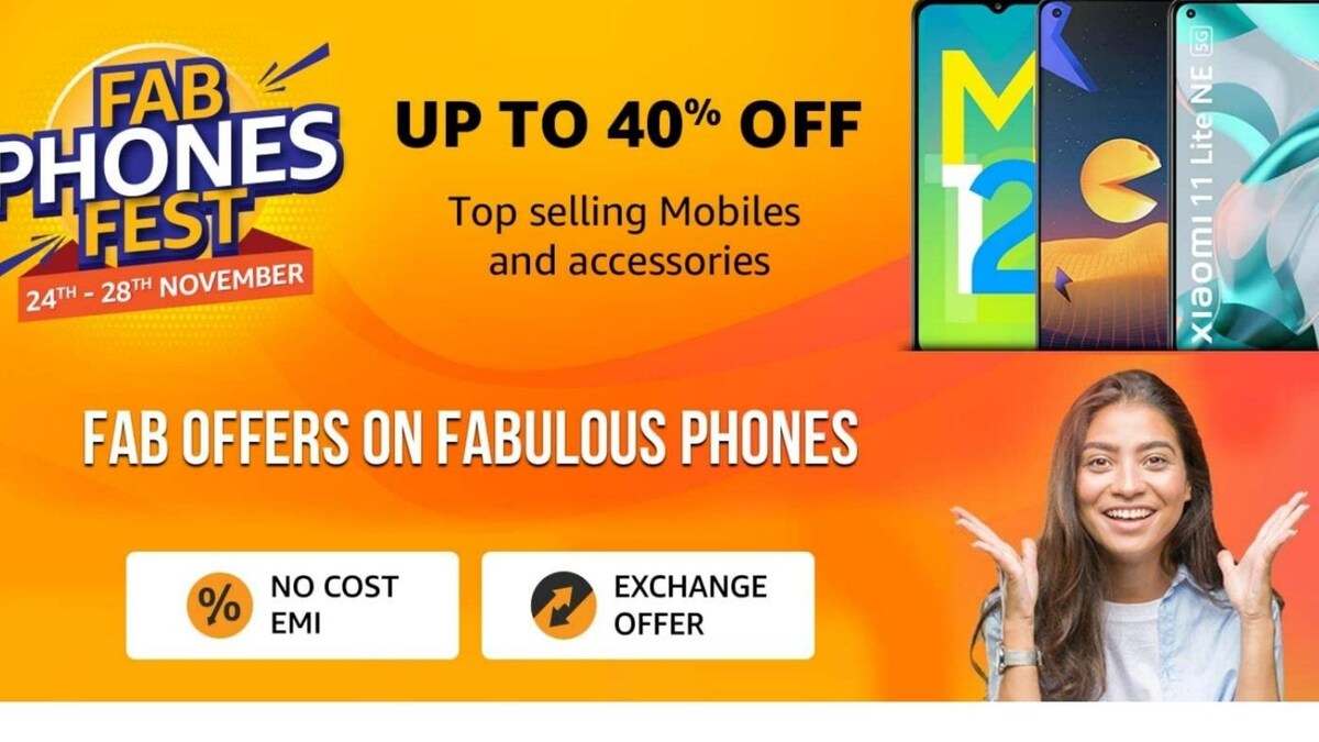 Amazon Fab Top Phones Fest: Top Smartphones From Xiaomi, Samsung OnePlus And Others With Up To 40% Discount