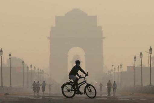The city had recorded air quality in the severe category for three days on the trot.(Credits: Reuters)