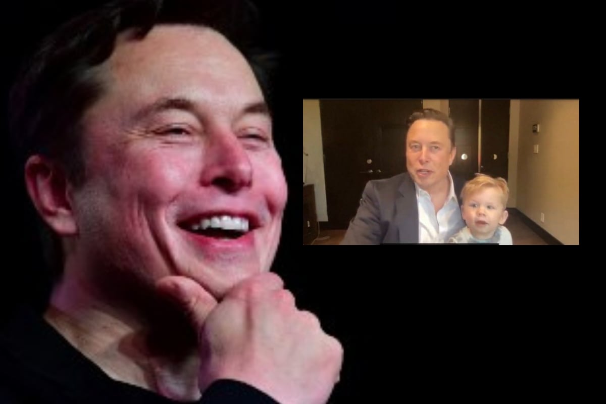 Baby X Æ A-Xii Makes Special Appearance During Dad Elon Musk's Starship Presentation