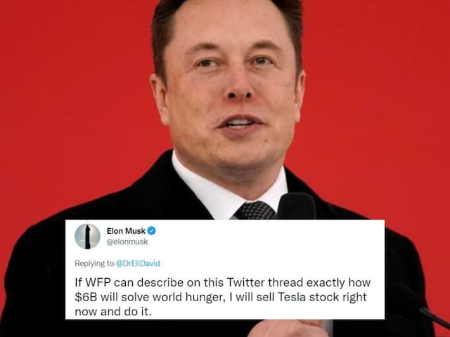 Elon Musk Challenges UN to Prove $6 Billion Can 'End World Hunger' and ...