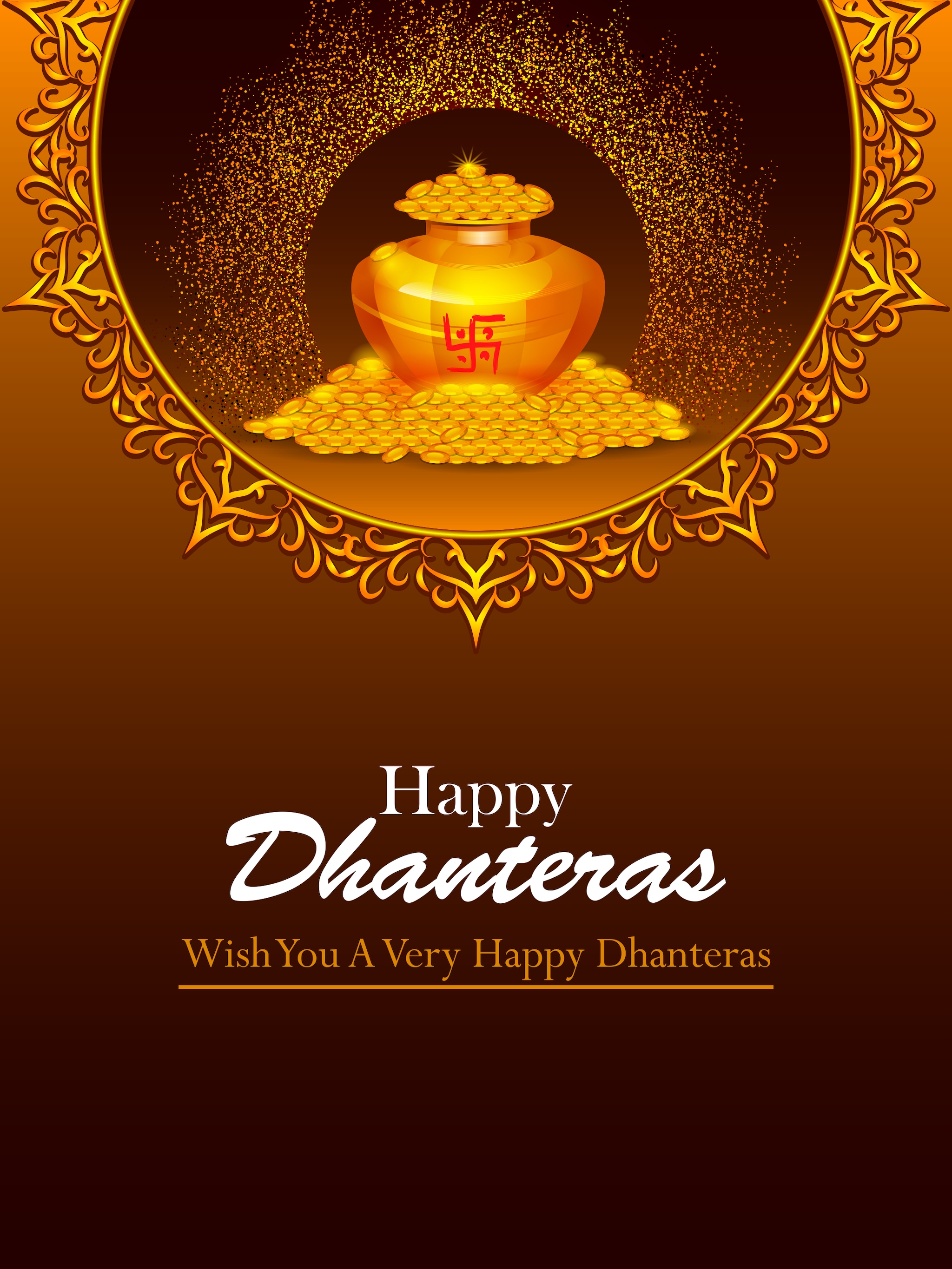 Dhanteras 2020 Wishes in Hindi And HD Images: WhatsApp Stickers, Status,  Diwali Facebook Greetings, Wallpapers, Instagram Stories, Messages, SMS and  GIFs to Send on Dhanatrayodashi Puja | 🙏🏻 LatestLY