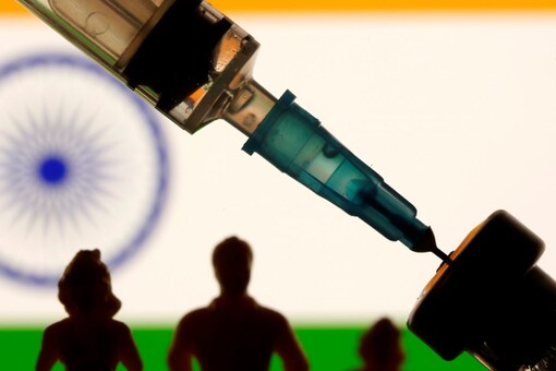 India currently has a stockpile of over 22 crore vaccine doses. (REUTERS/Dado Ruvic/Illustration) 