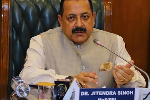 Jitendra Singh said the killing of Kashmiri Pandit Rahul Bhat by terrorists in the Valley's Budgam district cannot be justified. (File photo/Jitendra Singh's Twitter handle)