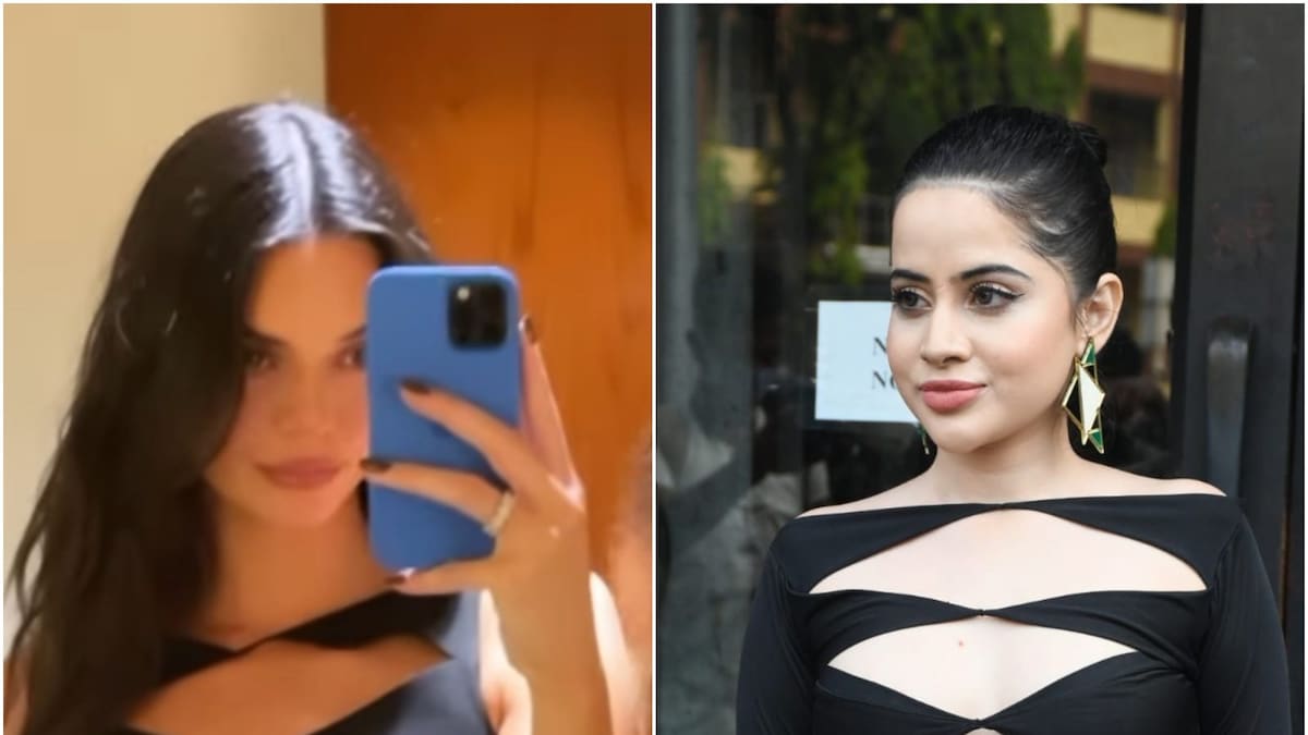 Bigg Boss OTT's Urfi Javed's Cut Out Dress is Inspired by Kendall Jenner's Sexy Outfit, See Pics