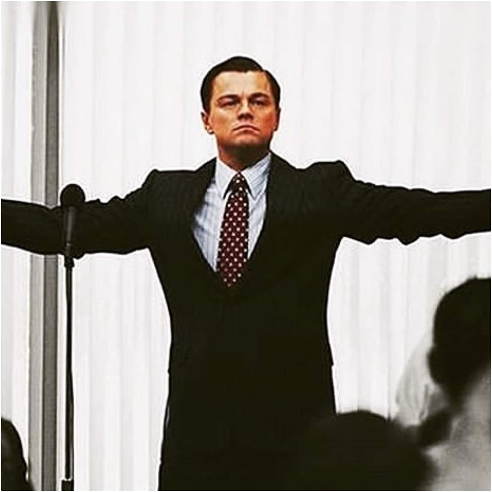 Leonardo Dicaprio As Jordan Belfort In The Wolf Of Wall 