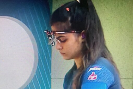 Manu Bhaker won two gold medals at the ISSF President's Cup. (NRAI Photo)