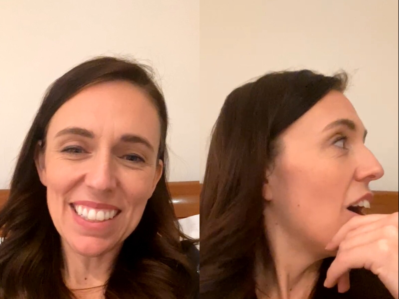 New Zealand Prime Minister Jacinda Ardern Gets Interrupted By Daughter During Livestream