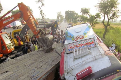 A bus carrying them fell into a ravine in Pakistan-occupied Kashmir on Nov 3, 2021. (Representational Image: Reuters)