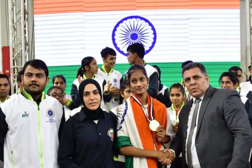 Pallavi Raj won all her bouts to bag the gold medal.