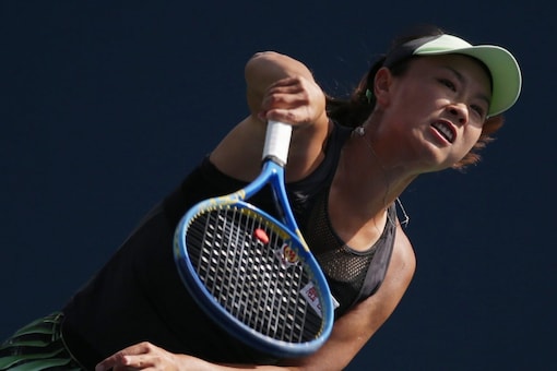 Peng Shuai had accused China's former vice premier forced her into sex during a years-long relationship (Reuters Photo) 