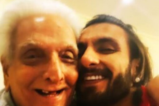 Ranveer Singh is All Hearts for Happy Selfie with His Grandfather - News18