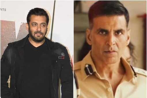 Salman Khan (L) averted a clash between Antim and Sooryavanshi seeing its best for business