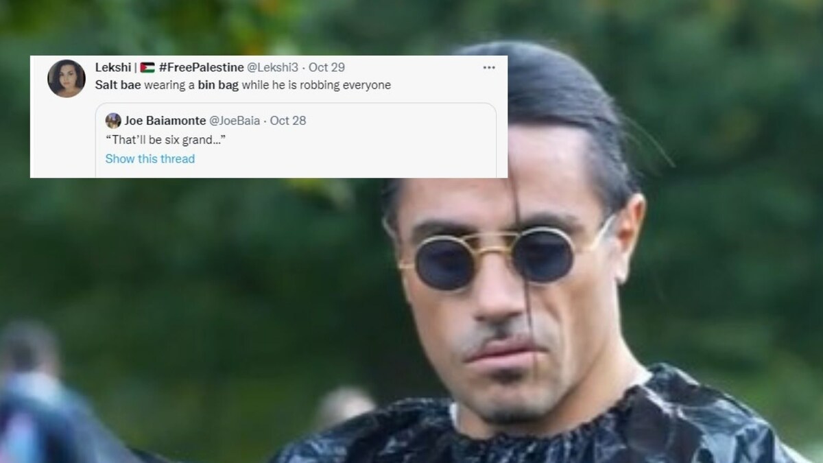 Salt Bae Wore a 'Garbage Bag' to Park and is Trashing Him With
