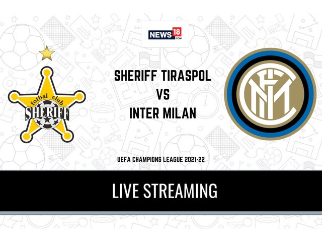 Uefa Champions League 2021 22 Sheriff Tiraspol Vs Inter Milan Live