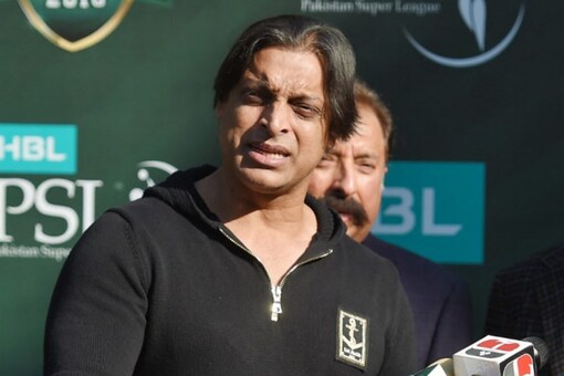 Shoaib Akhtar had walked out of a TV show following the spat. (AFP Photo)