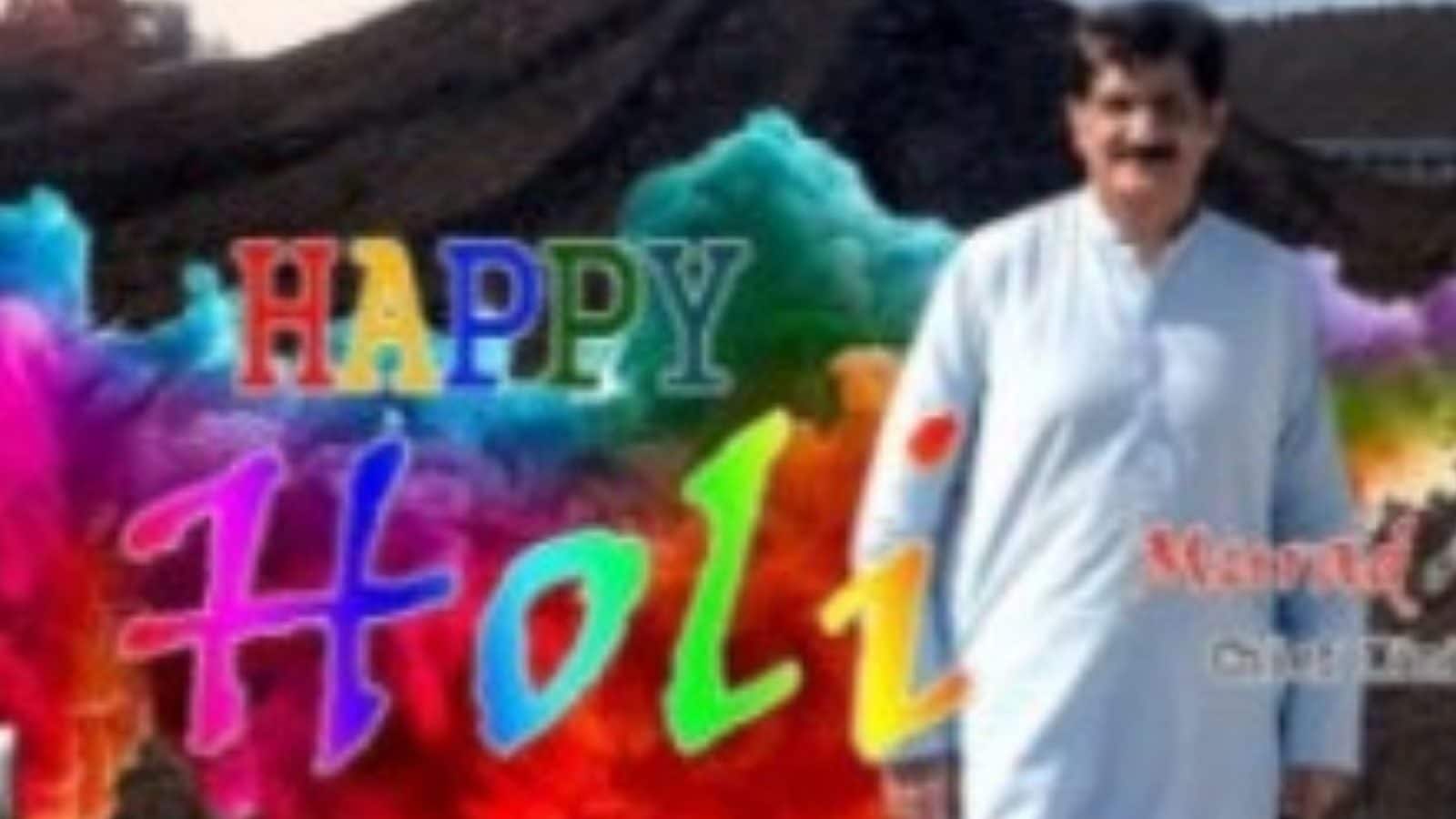 Did Pakistan’s Sindh CM Share a Holi Message on Diwali? Here’s What Happened