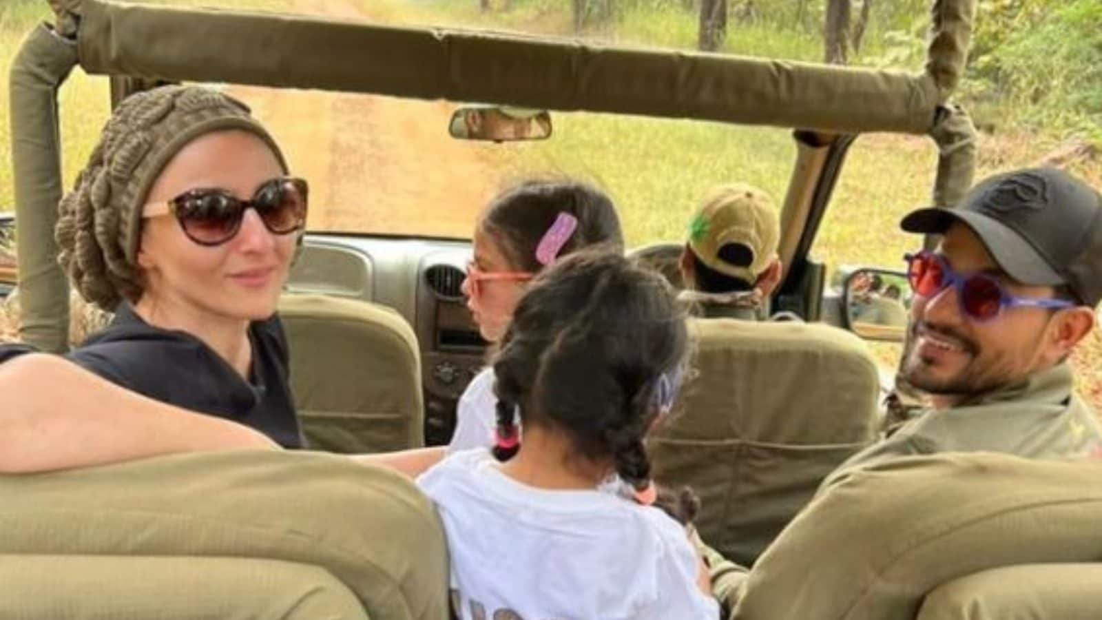 Soha Ali Khan Spots Many Tigers During Jungle Safari With Kunal Kemmu, Daughter Inaaya