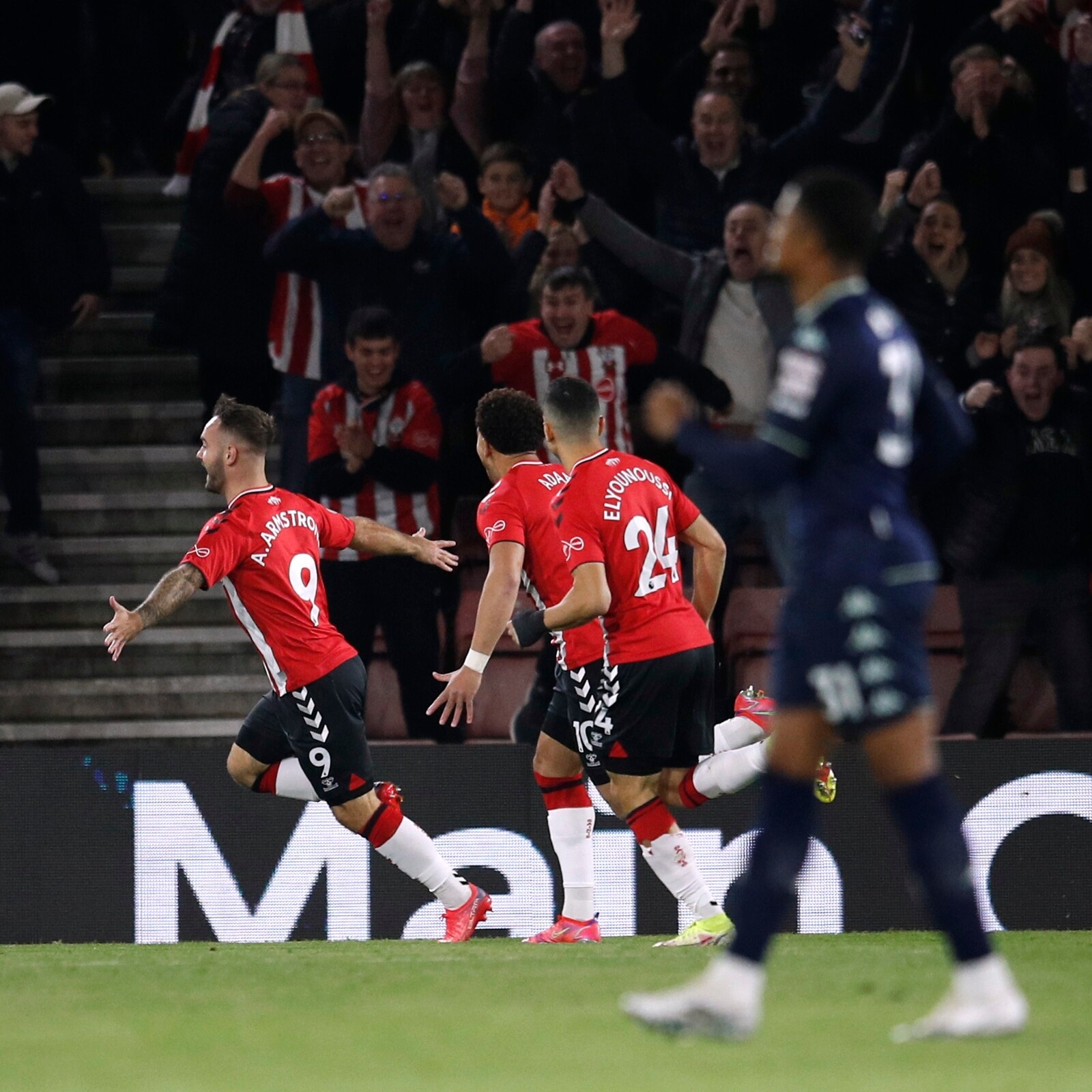 Premier League Adam Armstrong Scores As Southampton Beat Aston Villa 1 0