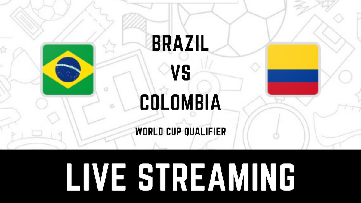 2022 FIFA World Cup Qualifiers Brazil vs Colombia LIVE Streaming When