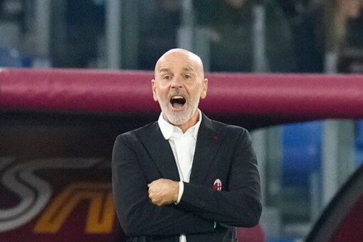 AC Milan manager Stefano Pioli (AP)