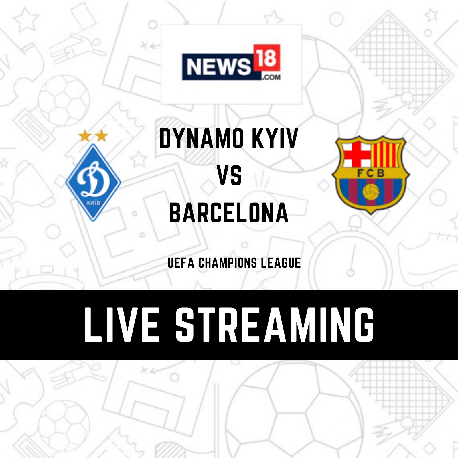 UEFA Champions League 2021-22 Dynamo Kyiv vs Barcelona LIVE Streaming When and Where to Watch Online, TV Telecast, Team News