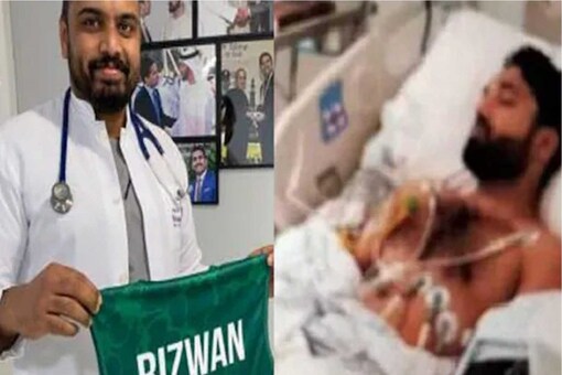 Pakistani opener Mohammad Rizwan has gifted his jersey to an Indian doctor, Shaheer Sanalbadin.
