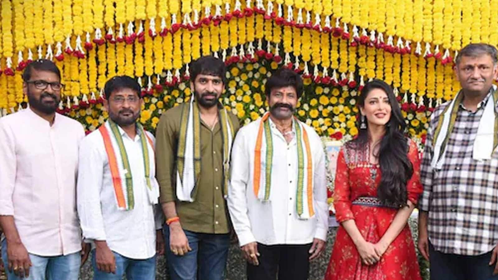 Balakrishna's NBK 107, Helmed by Gopichand Malineni, Launched With ...