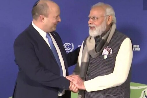 The interaction is the first formal meeting between the two leaders since Bennett assumed office in June this year following the defeat of his predecessor Benjamin Netanyahu. (ANI Twitter)