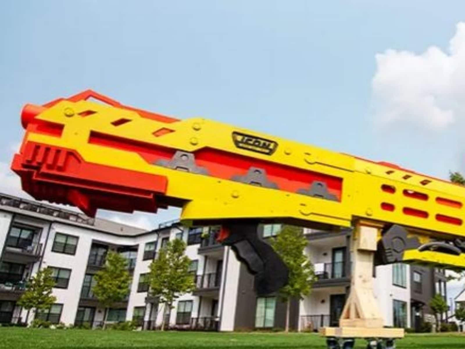 Largest nerf deals gun