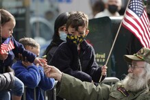 In Photos: Veterans Day Parade Returns to New York's Fifth Avenue After 1-Year Gap