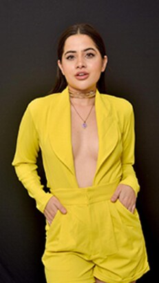 Urfi Javed Stuns In Yellow Outfits 