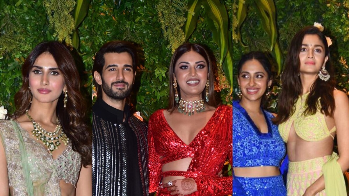 Anushka Ranjan-Aditya Seal Sangeet: Bride Looks Radiant; Alia Bhatt, Vaani Kapoor Dazzle at Function