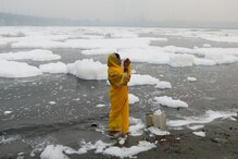 In Photos: From Smoggy Prayer by Yamuna to Flooded Venice Cafe, This Week's Oddest Scenes