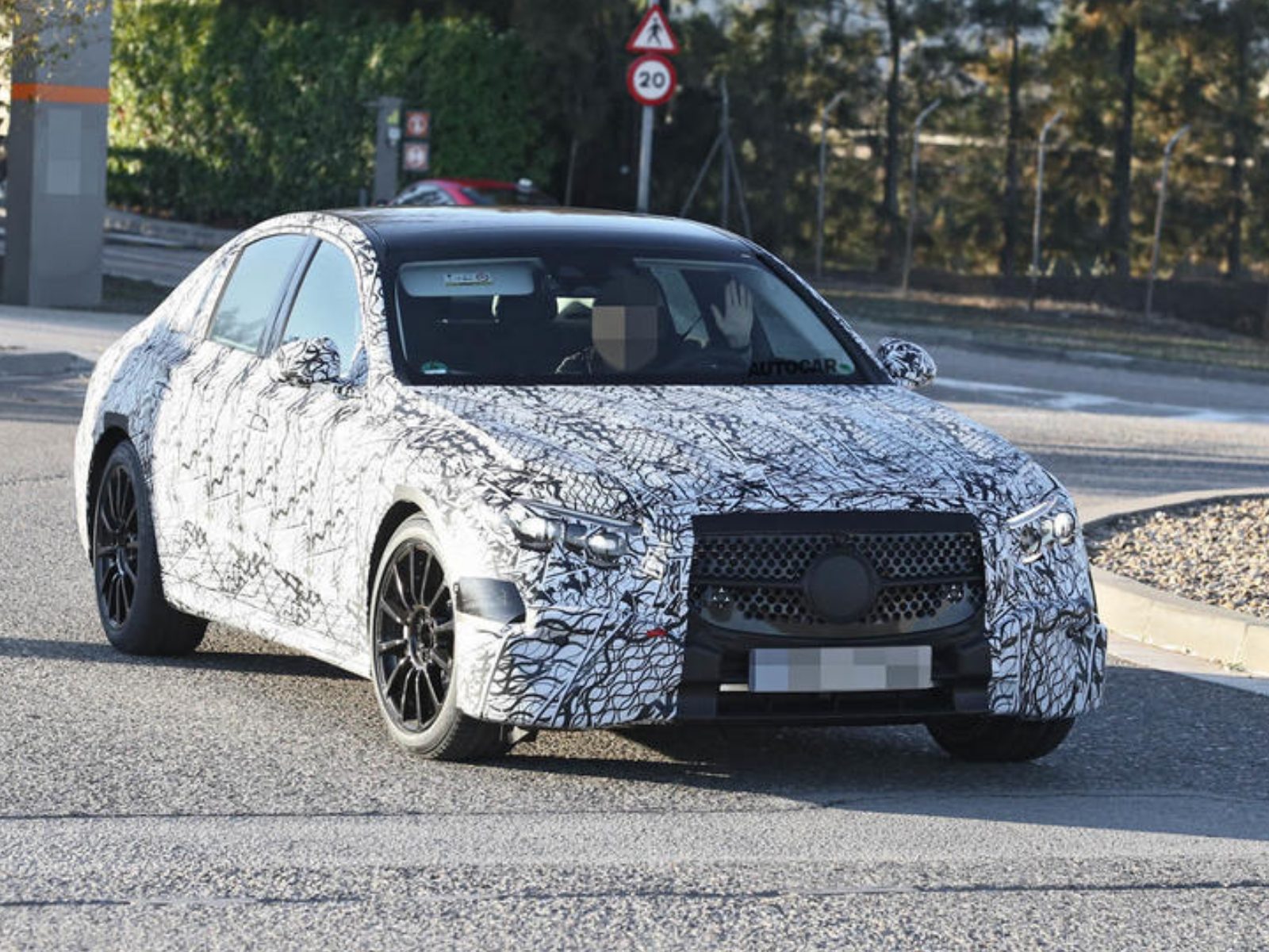 2023 Mercedes E-Class With Electric Powertrain Spotted on Test - News18
