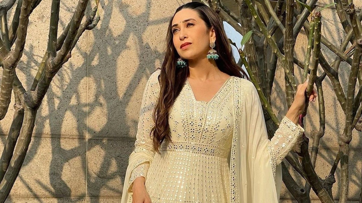 Karisma Kapoor Looks Chic and Elegant in this Sabyasachi Creation, Pics Inside